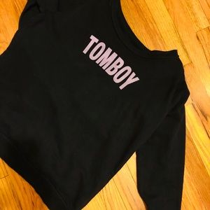 Black sweatshirt